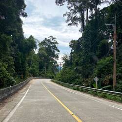 Pretty drive through the island