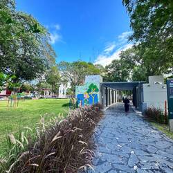 Sanitäre Anlagen im Park