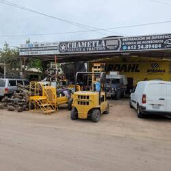 Straßenansicht der Geriebewerkstatt