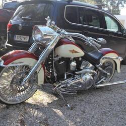 HD Heritage Softail 27 Jahre alt neuwertig