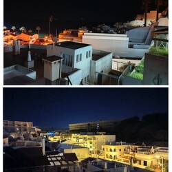 Olhos d'Agua by night