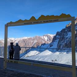 The top of the mountain