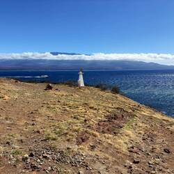 Our view of Maui Channel from our first viewpoint.