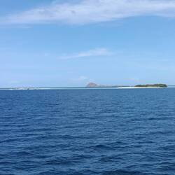 Close to the Manta spot, where you can swim with them, if you're lucky. We were! 🤩🥰🍀