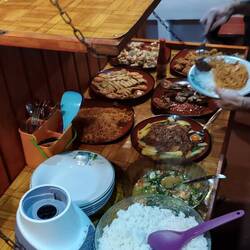 Our food on the boat was awesome, too. 🤤🥰