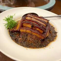 Pork belly with meicai
