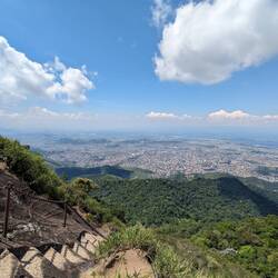 Blick vom Tijuca-Nationalpark...