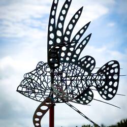 Public art on The Strand — Townsville, QLD.