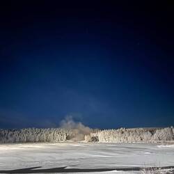 Um 20 Uhr, -25 Grad🥶