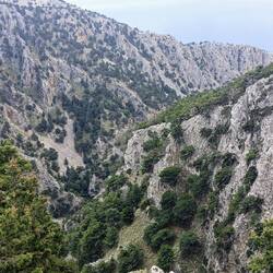Imbros Schlucht, ca. 700m tief