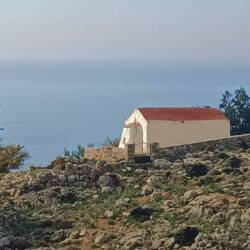 Agios Ioannis, das Ende der Straße