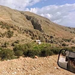 Aradena Schlucht kurz vorm Meer