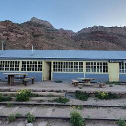 The old train station