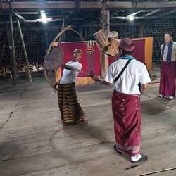 It obviously was more like a museum with some explanations about traditions.