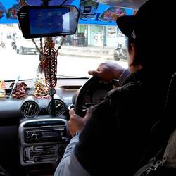 extra mal don mini taxi genommen