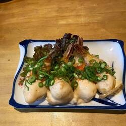 エビマヨ (frittierte Crevetten an Mayonnaise-Sause)