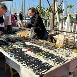 Markttag in Rubicon am Hafen