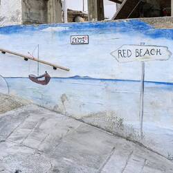 Da geht's zum FKK Strand 1/2 Stunde