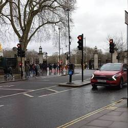 What London looked like today.