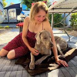 Kuscheln in unserer "Kuschelbox"