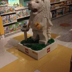 Mr Merlion ala Lego
