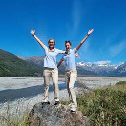 Am Arthur's Pass ist sogar Schnee zu sehen.