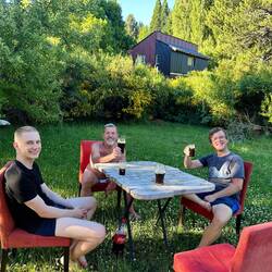 Zuhause mit Fernet con Coca