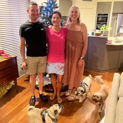 Steve and Sharon. Previous work collegues at the SAN