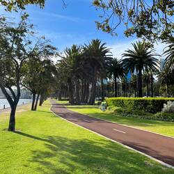 City meets the Swan River