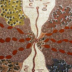"Yarla, Yam Dreaming" ... by P.N. Woods ... MAGNT — Darwin, NT.