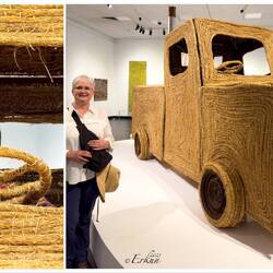 "Tjanpi Grass Toyota" ... by Tjanpi Desert Weavers ... MAGNT — Darwin, NT.