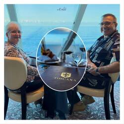 Dinner in Toscana — Aboard Regatta.