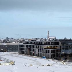 One last view of the church from the balcony this morning.
