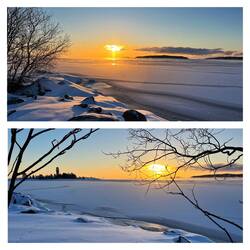 Blick auf den Umeälven