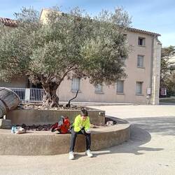 Das Plätzchen für das zweite Frühstück