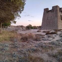 Der besterhaltenste von 19 Wehrtürmen aus der Mitte des 18.Jhd.