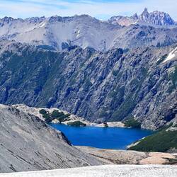 Erster Blick auf die Laguna Negra
