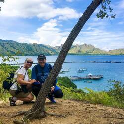 2017 ... View from Golgotha Hill — Komodo Island, Indonesia.