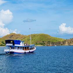 2017 ... headed to the Pink Sand Beach on a twin of this boat — Komodo Island, Indonesia.