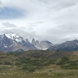 Die drei Türme im Park