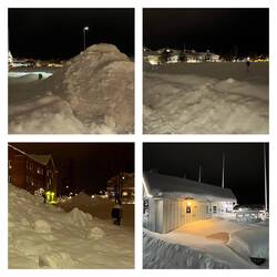 Eingeschneiter Stellplatz 😏