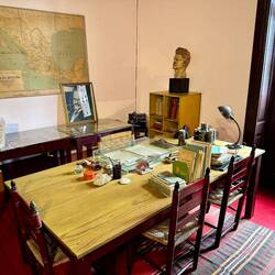 This is the room in which he died at the hands of Stalin's assassin