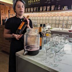 Hopefully we can recreate this Sangria complete with the secret ingredient