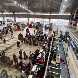 Am Flughafen Jaipur