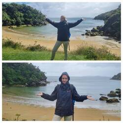 Was für ein Wetterwechsel.