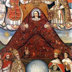 Maria und der Cerro Rico als einziges Ganzes - Verbindung von Christentum und indigenem Glauben