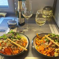 Unse Silvesternenu da alles geschlossen