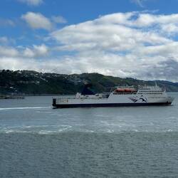 Inter Island Ferry - 3.5 hours across Cook Strait to Picton.