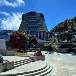 The Beehive - NZ Prime Minister's offices