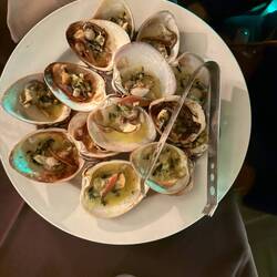 Schoko Muscheln überbacken